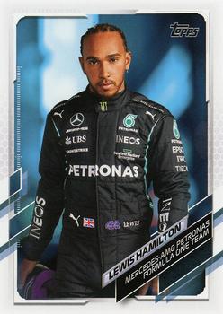 2021 Topps Formula 1 #1 Lewis Hamilton Front