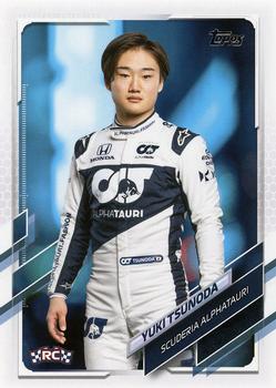 2021 Topps Formula 1 #14 Yuki Tsunoda Front