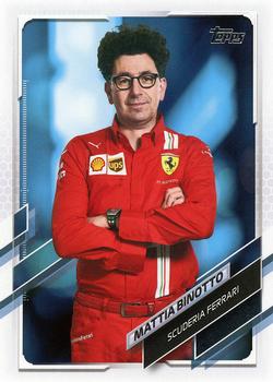 2021 Topps Formula 1 #83 Mattia Binotto Front