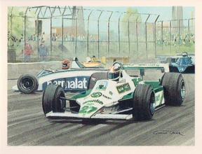 1986 Player's Tom Thumb History of Motor Racing #28 1980 Williams FW07 Front