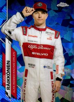 2020 Topps Chrome Sapphire Edition Formula 1 #15 Kimi Räikkönen Front