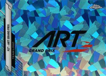2020 Topps Chrome Sapphire Edition Formula 1 #124 Art Grand Prix F2 Front