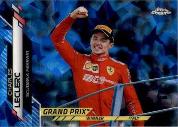 2020 Topps Chrome Sapphire Edition Formula 1 #146 Charles Leclerc Front