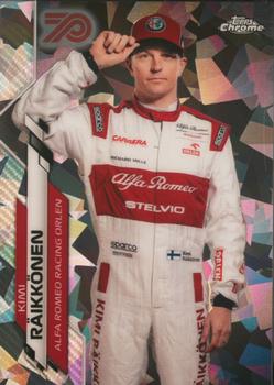 2020 Topps Chrome Sapphire Edition Formula 1 - 70th Anniversary #15 Kimi Räikkönen Front