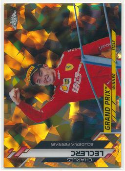 2020 Topps Chrome Sapphire Edition Formula 1 - Gold #146 Charles Leclerc Front