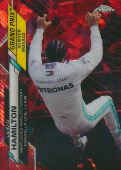 2020 Topps Chrome Sapphire Edition Formula 1 - Red #138 Lewis Hamilton Front
