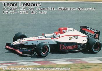 2000 Formula Nippon #T-07 Yudai Igarashi Back
