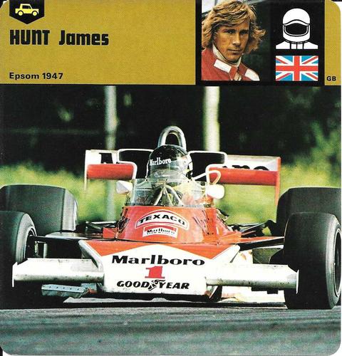 1978-80 Auto Rally Series 1 #13-067-01-04 James Hunt Front