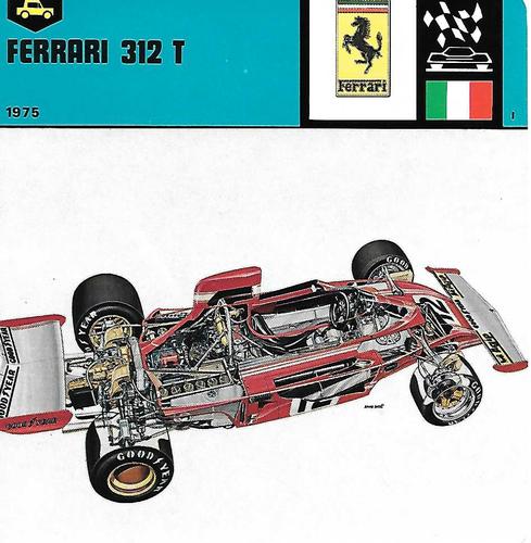 1978-80 Auto Rally Series 1 #13 067 01-09 Ferrari 312 T Front