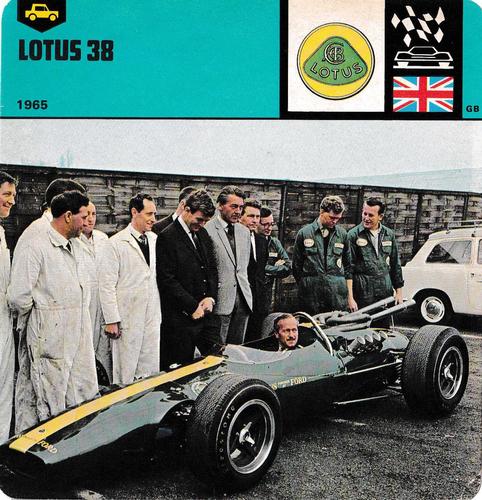 1978-80 Auto Rally Series 1 #13 067 01-20 Lotus 38 Front