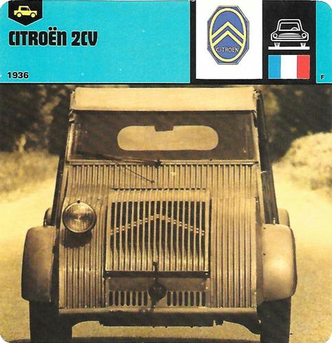 1978-80 Auto Rally Series 2 #13-067-02-07 Citroen 2CV Front