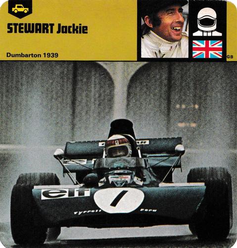 1978-80 Auto Rally Series 3 #13-067-03-04 Jackie Stewart Front
