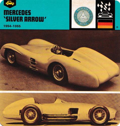 1978-80 Auto Rally Series 4 #13-067-04-10 Mercedes 'Silver Arrow' Front