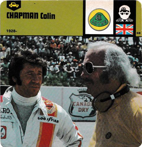 1978-80 Auto Rally Series 5 #13-067-05-01 Colin Chapman Front
