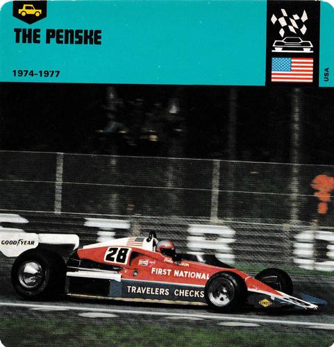 1978-80 Auto Rally Series 5 #13-067-05-14 The Penske Front
