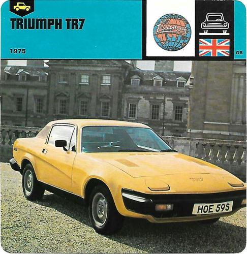1978-80 Auto Rally Series 5 #13-067-05-24 Triumph TR7 Front