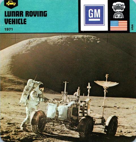 1978-80 Auto Rally Series 6 #13-067-06-08 Lunar Roving Vehicle Front