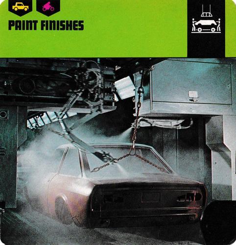 1978-80 Auto Rally Series 6 #13-067-06-12 Paint Finishes Front
