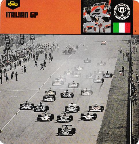 1978-80 Auto Rally Series 6 #13-067-06-18 Italian GP Front