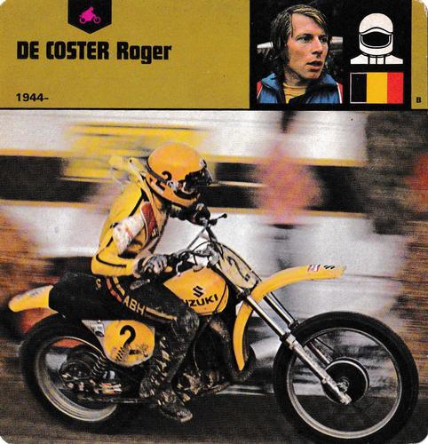 1978-80 Auto Rally Series 6 #13-067-06-20 Roger De Coster Front