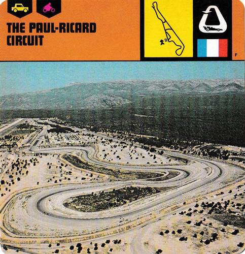 1978-80 Auto Rally Series 6 #13-067-06-22 The Paul-Ricard Circuit Front
