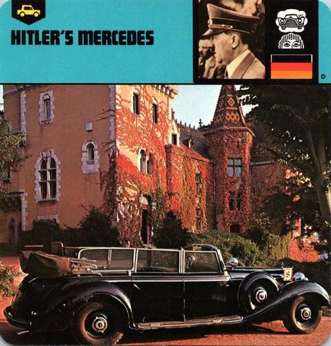 1978-80 Auto Rally Series 8 #13-067-08-17 Hitler's Mercedes Front