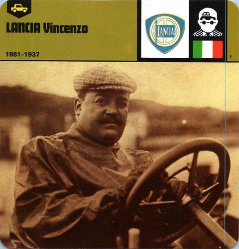 1978-80 Auto Rally Series 10 #13-067-10-02 Vincenzo Lancia Front