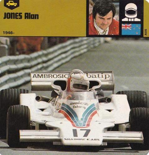 1978-80 Auto Rally Series 10 #13-067-10-03 Alan Jones Front