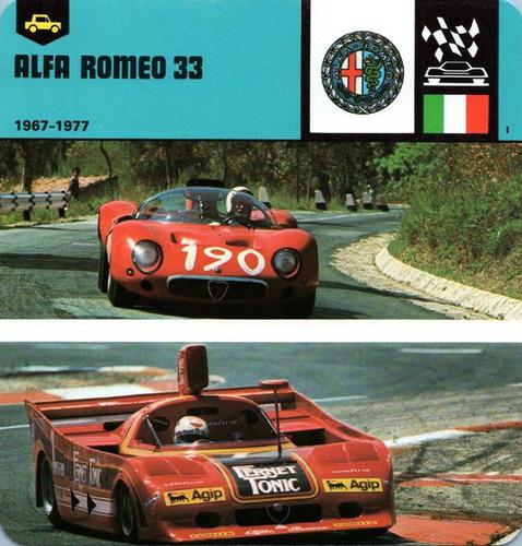 1978-80 Auto Rally Series 12 #13-067-12-11 Alfa Romeo 33 Front