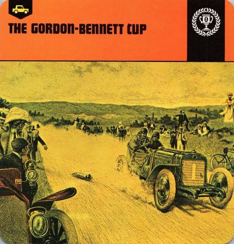 1978-80 Auto Rally Series 12 #13-067-12-18 The Gordon-Bennett Cup Front