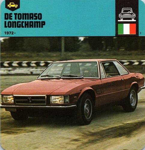 1978-80 Auto Rally Series 15 #13-067-15-10 De Tomaso Longchamp Front