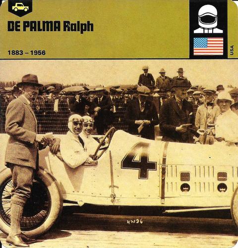 1978-80 Auto Rally Series 17 #13-067-17-01 Ralph De Palma Front