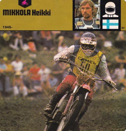 1978-80 Auto Rally Series 18 #13-067-18-06 Heikki Mikkola Front