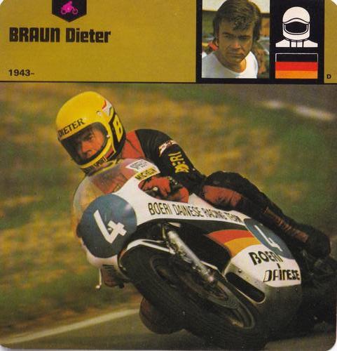 1978-80 Auto Rally Series 19 #13-067-19-21 Dieter Braun Front