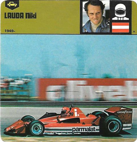 1978-80 Auto Rally Series 20 #13-067-20-01 Niki Lauda Front