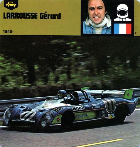 1978-80 Auto Rally Series 20 #13-067-20-03 Gerard Larrousse Front