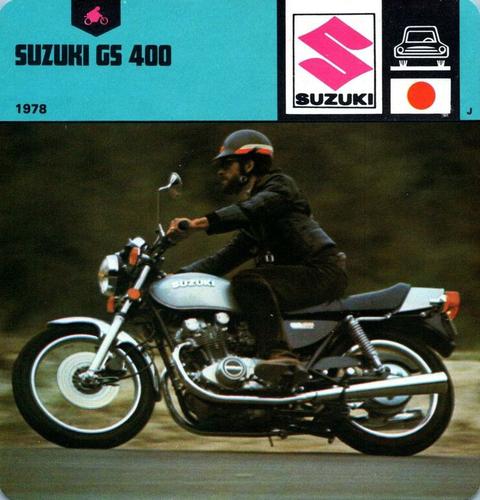 1978-80 Auto Rally Series 20 #13-067-20-23 Suzuki GS 400 Front