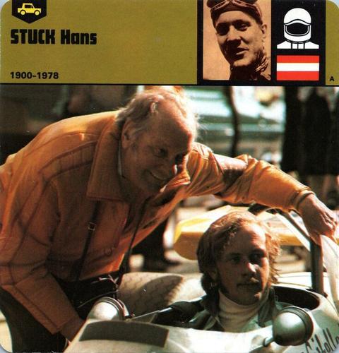 1978-80 Auto Rally Series 21 #13-067-21-02 Hans Stuck Front