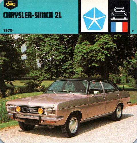 1978-80 Auto Rally Series 22 #13-067-22-05 Chrysler-Simca 2L Front