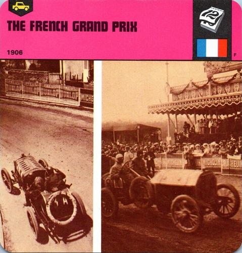 1978-80 Auto Rally Series 22 #13-067-22-20 The French Grand Prix Front