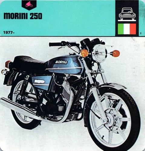 1978-80 Auto Rally Series 22 #13-067-22-23 Morini 250 Front