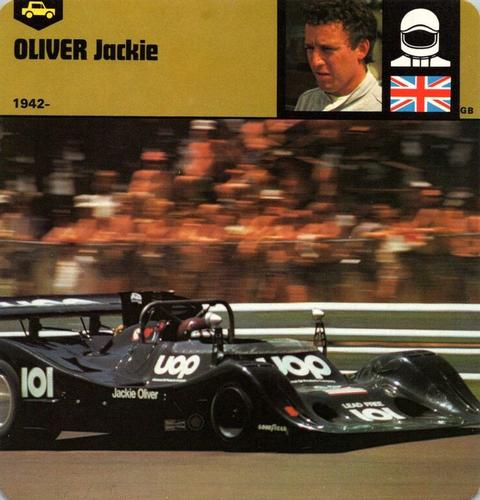 1978-80 Auto Rally Series 24 #13-067-24-03 Jackie Oliver Front