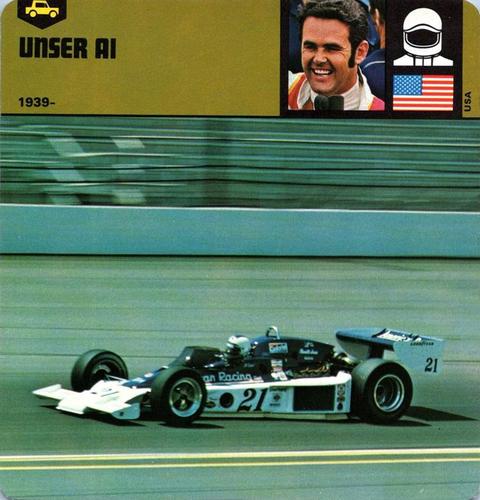 1978-80 Auto Rally Series 25 #13-067-25-04 Al Unser Front