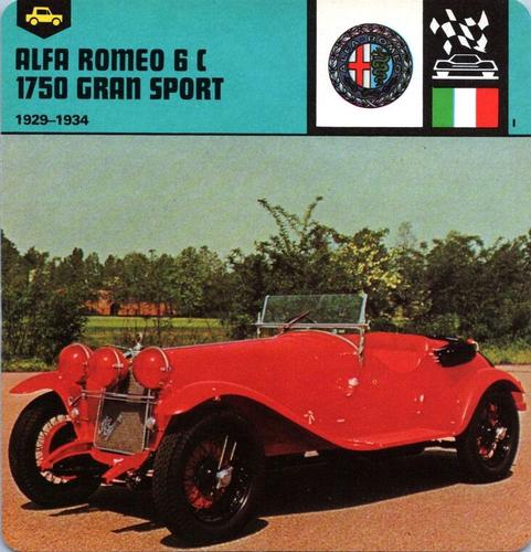 1978-80 Auto Rally Series 27 #13-067-27-11 Alfa Romeo 6 C 1750 Gran Sport Front
