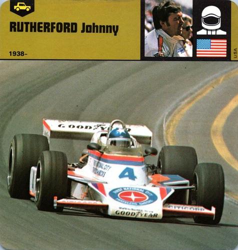 1978-80 Auto Rally Series 31 #13-067-31-04 Johnny Rutherford Front