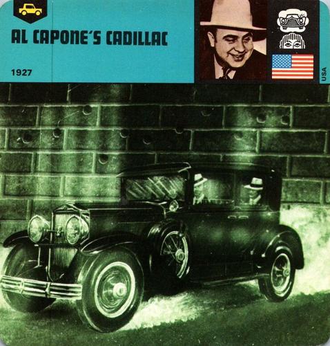 1978-80 Auto Rally Series 31 #13-067-31-08 Al Capone's Cadillac Front