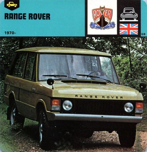 1978-80 Auto Rally Series 31 #13-067-31-09 Range Rover Front
