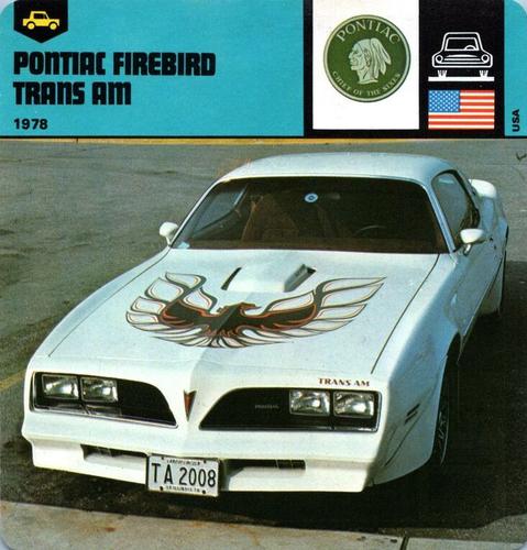 1978-80 Auto Rally Series 33 #13-067-33-19 Pontiac Firebird Trans Am Front