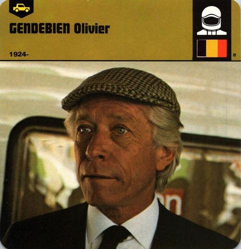 1978-80 Auto Rally Series 35 #13-067-35-01 Olivier Gendebien Front