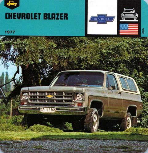 1978-80 Auto Rally Series 35 #13-067-35-07 Chevrolet Blazer Front